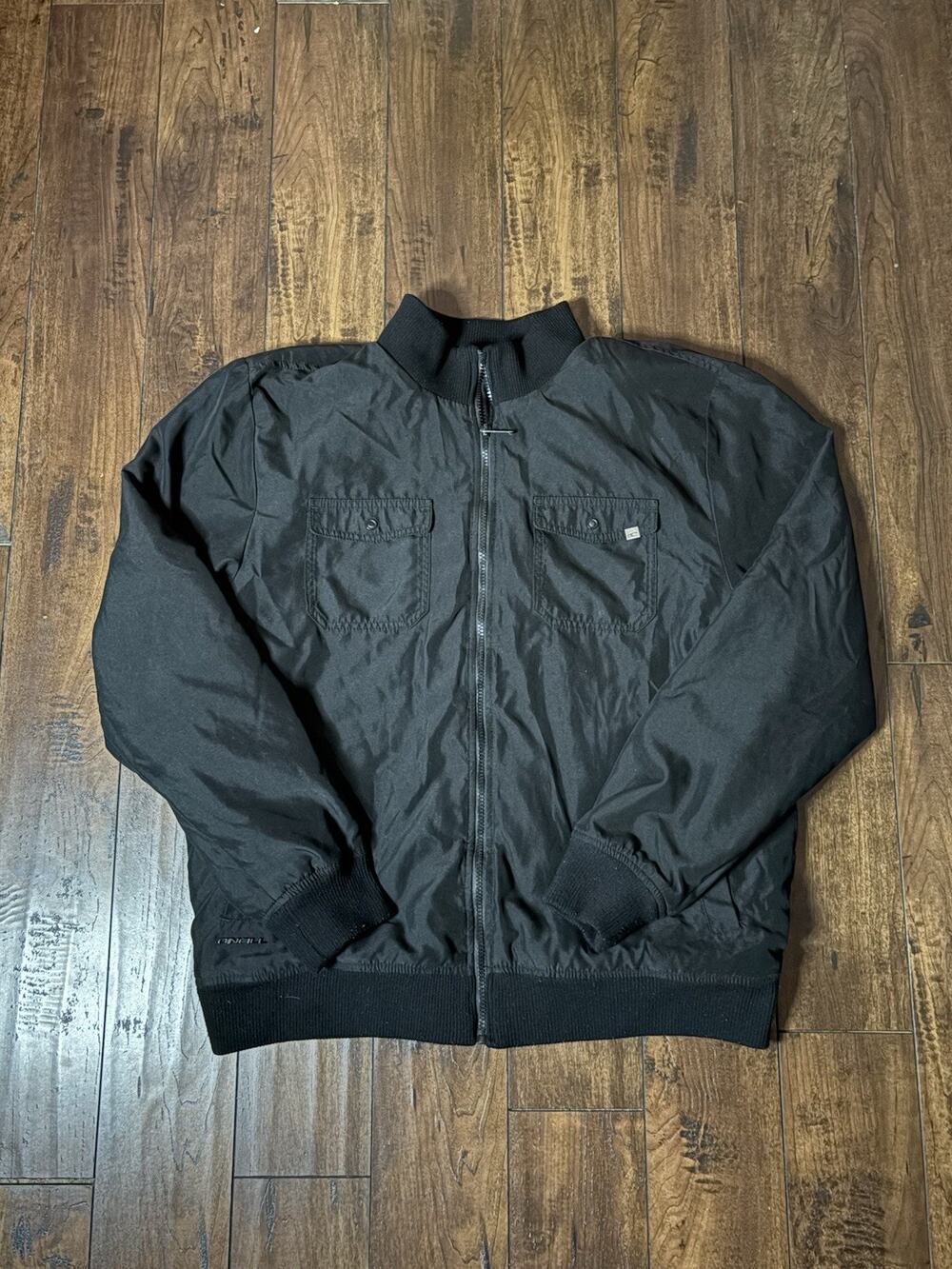 O’Neill Work Jacket Black Mens XL Streetwear Sportswear Workwear Utility